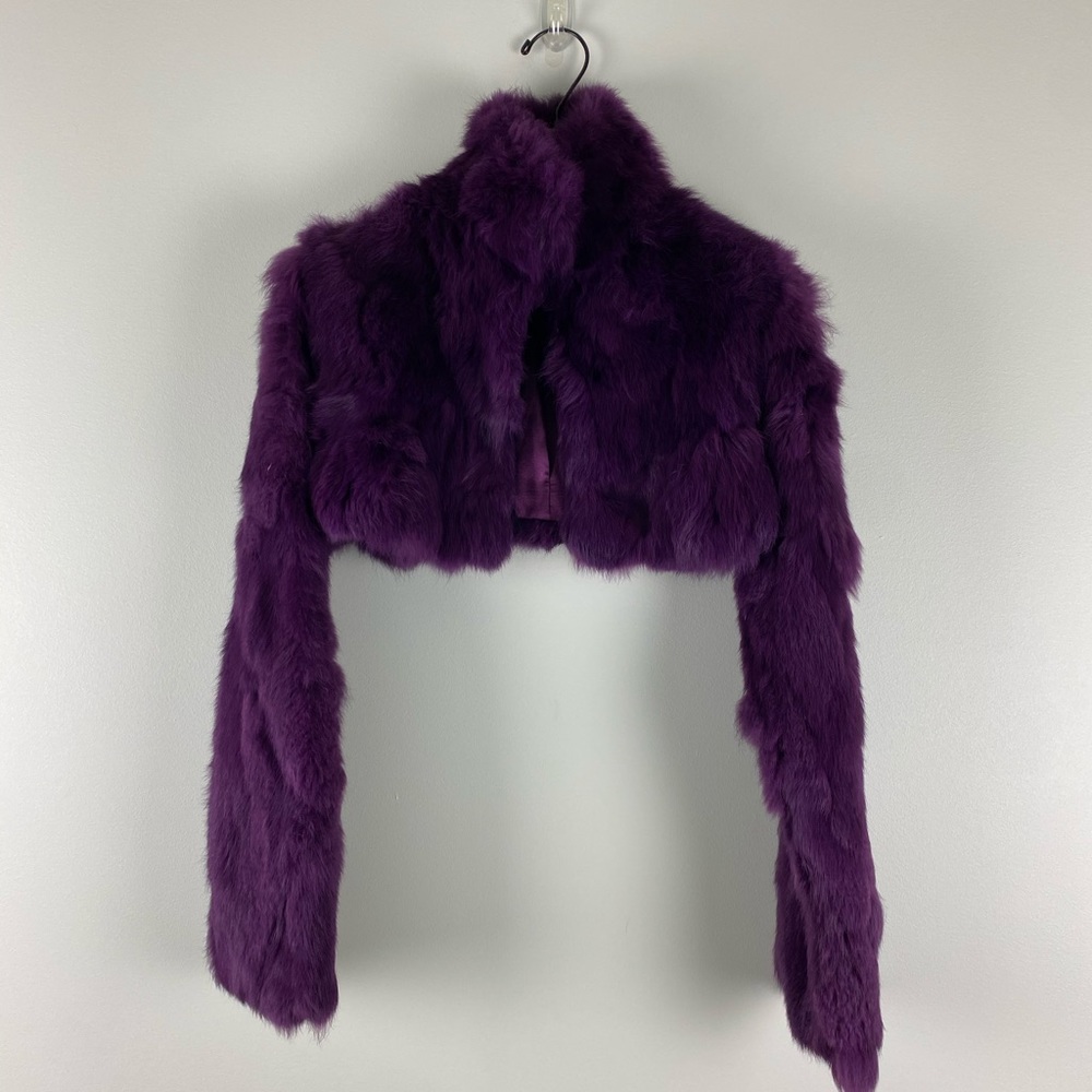 RABBIT FUR SMALL PURPLE